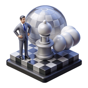 extraordinary classic A solitary figure with a birdcage head gazing at a giant chessboard made of clouds. Dreamlike, soft lighting genuine png