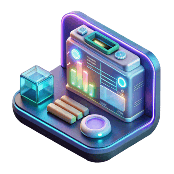 beautiful artistic A close-up of a futuristic computer interface, glowing with holographic data, intricate details, cyberpunk aesthetic high resolution png