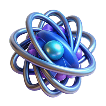 beautiful rustic A quantum computer core radiating energy, visualized as swirling particles of light, in a dark, abstract space 4K png
