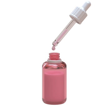 3D Cosmetic Serum Illustration png