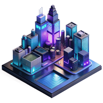 dramatic classic A futuristic anime cityscape at night, neon lights reflecting in puddles, cyberpunk anime style, detailed architecture, atmospheric perspective professional png