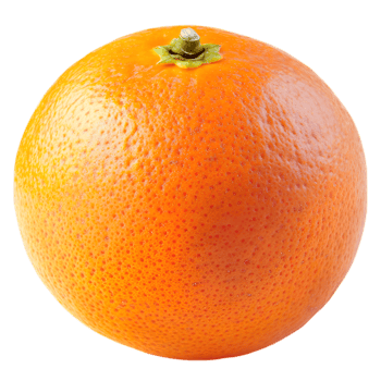 Single Orange Fruit png