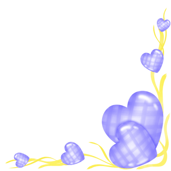 Heart Frame Corner png