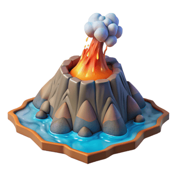 dramatic vintage An underwater volcanic vent spewing out hot, mineral-rich water, creating a surreal, otherworldly landscape professional png