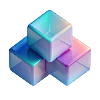wonderful rustic A series of overlapping, translucent planes in cool, gradient colors, lit by a soft, diffused light, with a minimalist, geometric style genuine png