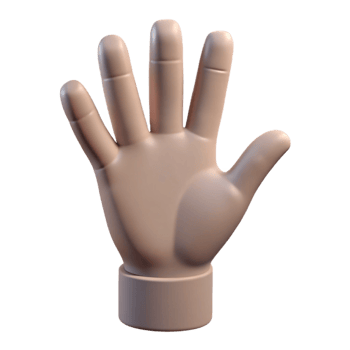 extraordinary modern A Human Hand Gracefully Extended Fingers detailed png