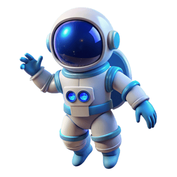 wonderful modern A Lone Astronaut Clad in a Sleek White high quality png
