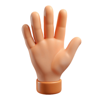 stunning modern A human hand, palm open, reaching upwards, soft diffused light, realistic rendering, minimalist gesture study exclusive png