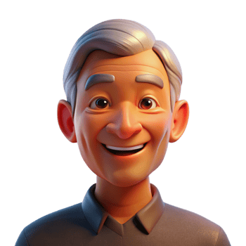 serene classic Portrait of an elderly man with deep wrinkles and a kind smile, illuminated by warm candlelight, in a hyperrealistic style genuine png