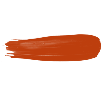 Abstract image of a horizontal burnt orange rectangle with a small indentation png