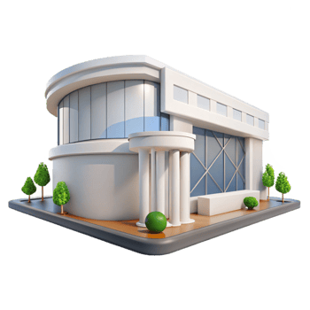 stunning traditional A modern art museum, sleek white walls, natural lighting, minimalist style detailed png