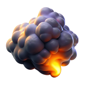 wonderful abstract A cloud of swirling, smoky colors, illuminated by a dramatic, chiaroscuro lighting, baroque style high resolution png