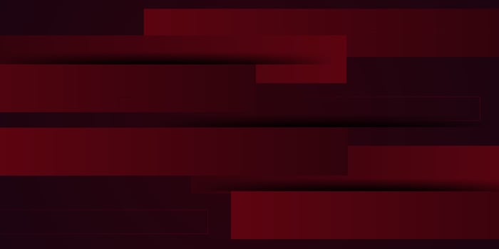 Abstract 3D background. Dark red overlapping shapes and lines pattern. Trendy concept on dark background. Eps10 vector