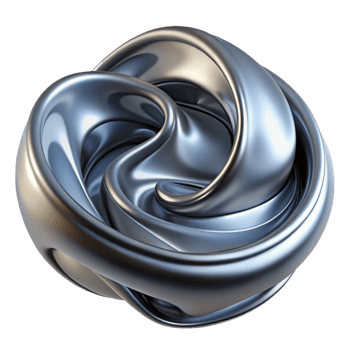 impressive modern A mesmerizing flow of liquid metal, morphing and transforming, with a high-gloss finish, futuristic style 4K png