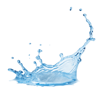 Stunning Closeup of a Water Splash Isolated on Black Background Dynamic Liquid Movement Crystal Clear Aqua Texture png