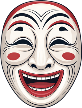 The Mystical Symbolism Behind Japanese Onnamen Masks. . png