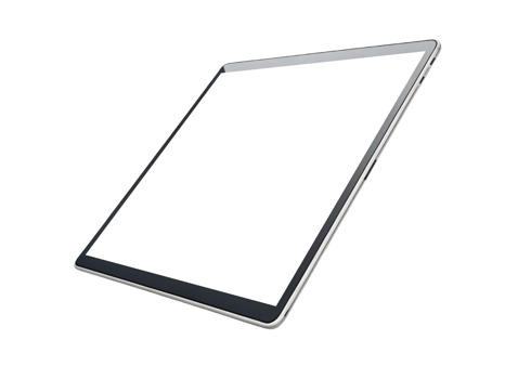 sleek tablet device showcasing modern technology, perfect for digital tasks and creativity png