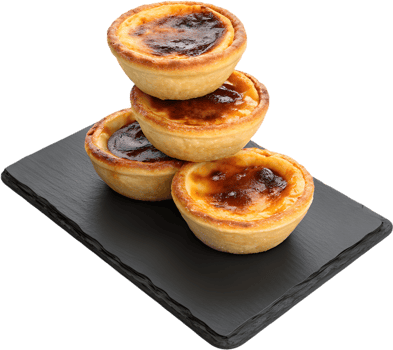 Fun and Creative Pastel de Nata Clipart for Your Design. . png