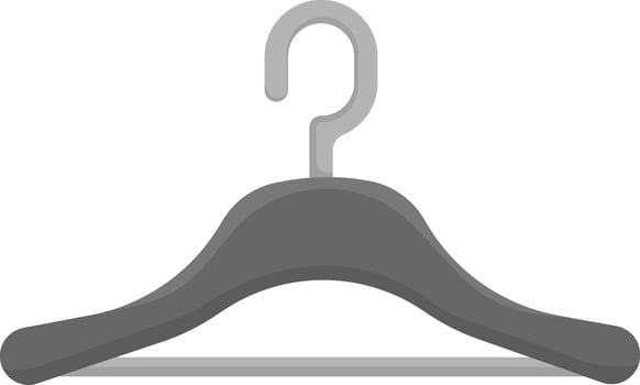 Pair of Hangers vector