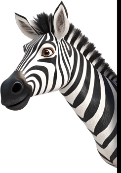 Playful peeking animal clipart for fun character designs. . png