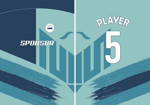 Modern Sports Jersey Design - Editable Sleeveless Jersey Template vector