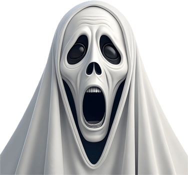 Horror Halloween Mask Clipart for Terrifying Designs. . png