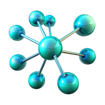 magnificent contemporary A Network of Pulsating Interconnected genuine png