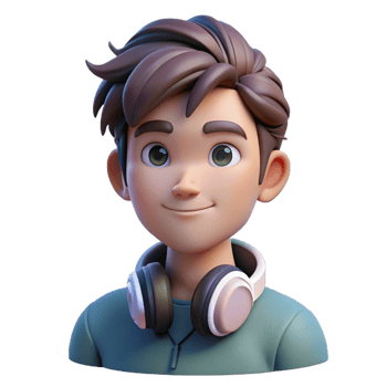 impressive minimalist Portrait of a teenager with headphones around their neck and a wistful expression, bathed in soft, diffused light, in a contemporary photographic style original png