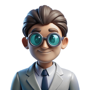 extraordinary rustic Portrait of a scientist with intelligent eyes, peering through spectacles, lit by the cool light of a laboratory, in a vintage scientific illustration style detailed png