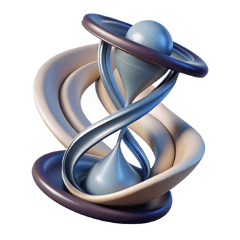 wonderful modern An abstract representation of time, using flowing lines and distorted shapes, with a mysterious, metaphysical style professional png
