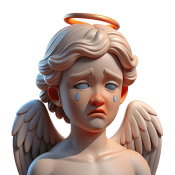 extraordinary traditional A fallen angel with tattered wings weeping tears of blood, illuminated by a single ray of divine light. Rendered in a tragic, Renaissance painting style original png
