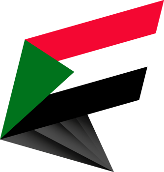 Flag of Sudan, modern pin flag png