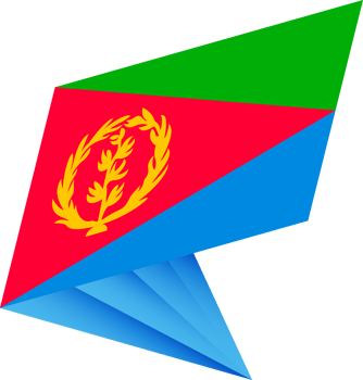 Flag of Eritrea, modern pin flag png