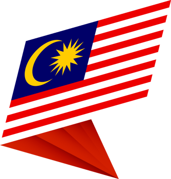 Flag of Malaysia, modern pin flag png