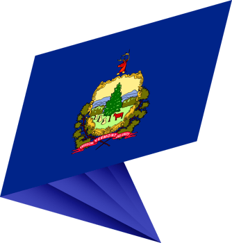 Flag of Vermont, modern pin flag png