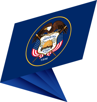 Flag of Utah, modern pin flag png
