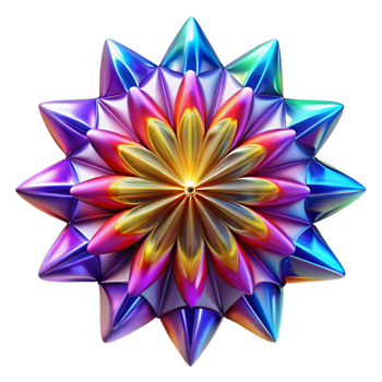 stunning rustic A kaleidoscopic explosion of color and light, radiating outwards from a central point, in a vibrant, psychedelic style 4K png