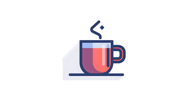 A steaming cup of coffee on a saucer perfect for morning routines and cozy moments png