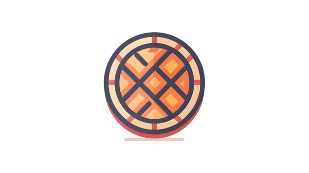 Geometric Circle Design with Intricate Patterns and Vibrant Colors for Creative Projects png