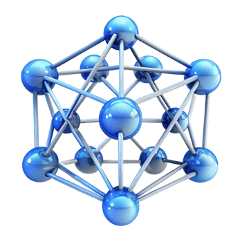 extraordinary modern A network of interconnected nodes forming a complex, glowing web, representing the internet. Abstract style premium png