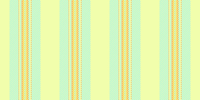 Telebrate background lines textile, father vertical texture pattern. Foom fabric stripe seamless in lime and teal colors. vector