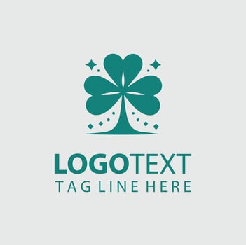 Lucky Clover Light Shamrock tree vector