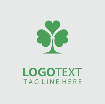 Shamrock Lights Shamrock Trees logo vector