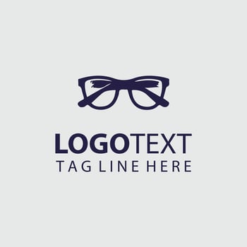 Clarity Lens Eyewear Glasses Logo vector