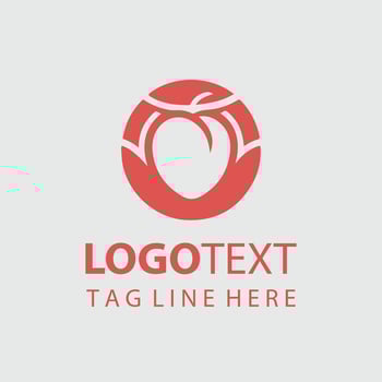 Apricot Passion Apricot logo vector