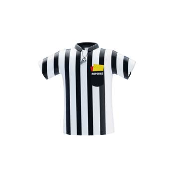 Referee T-Shirt 3D Icon png