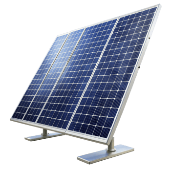 High efficiency solar panel array for sustainable energy png