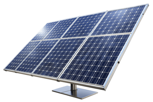 Highefficiency Solar Panel Array for Energy Generation png