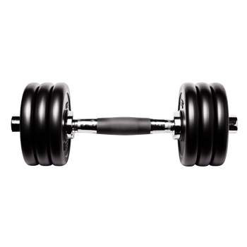 Adjustable Black Dumbbell for Versatile Strength Training and Home Workouts to Build Muscle and Enhance Fitness Performance png