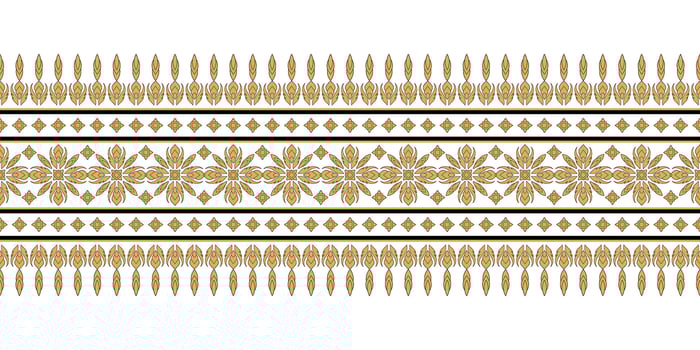 Seamless Vintage Ethnic Classic Motif Pattern Design. vector